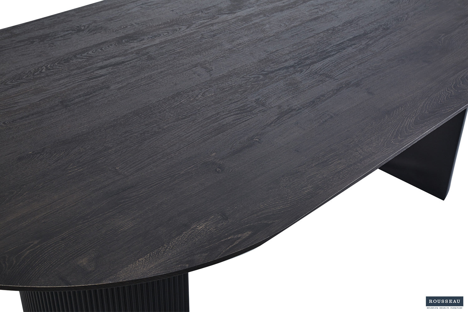 Tafel 'Lagos' 220 cm Ovaal Decor Donkerbruin