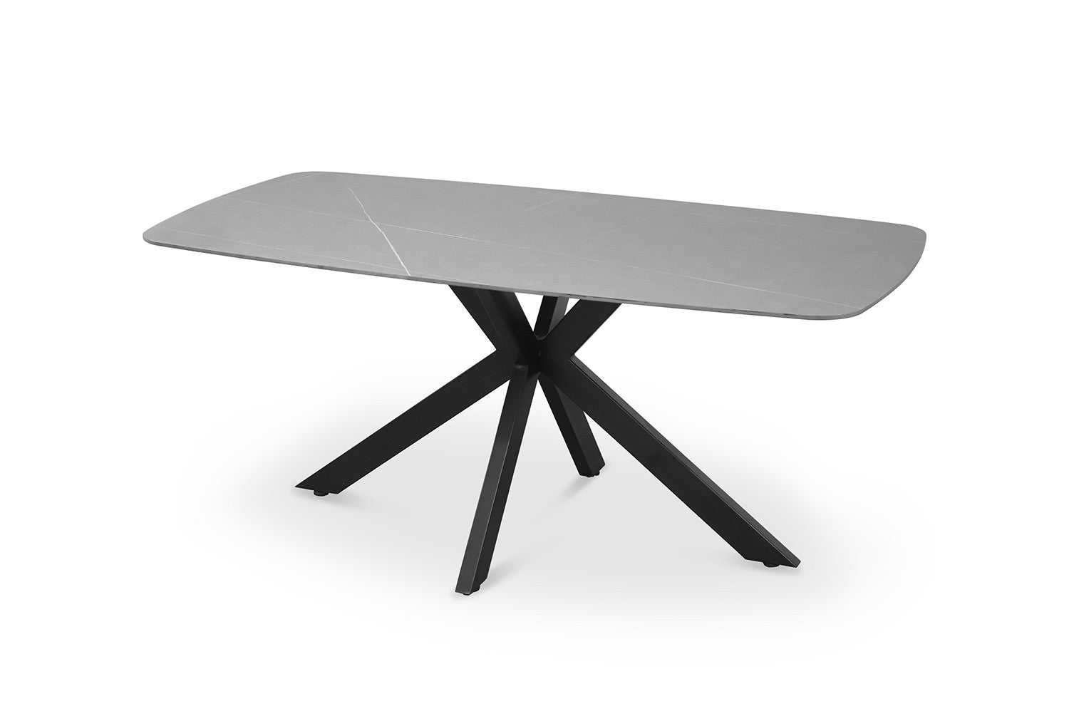 Tafel 'Apollo' 180 cm Deens Ovaal Steen Grijs
