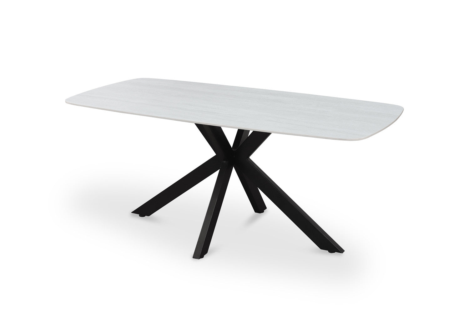 Tafel 'Apollo' 180 cm Deens Ovaal Steen Barok Grijs