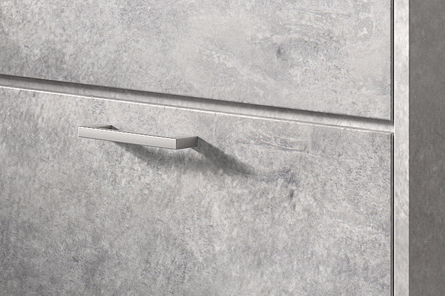 Schoenenkast 'Carini' 3 laden Beton