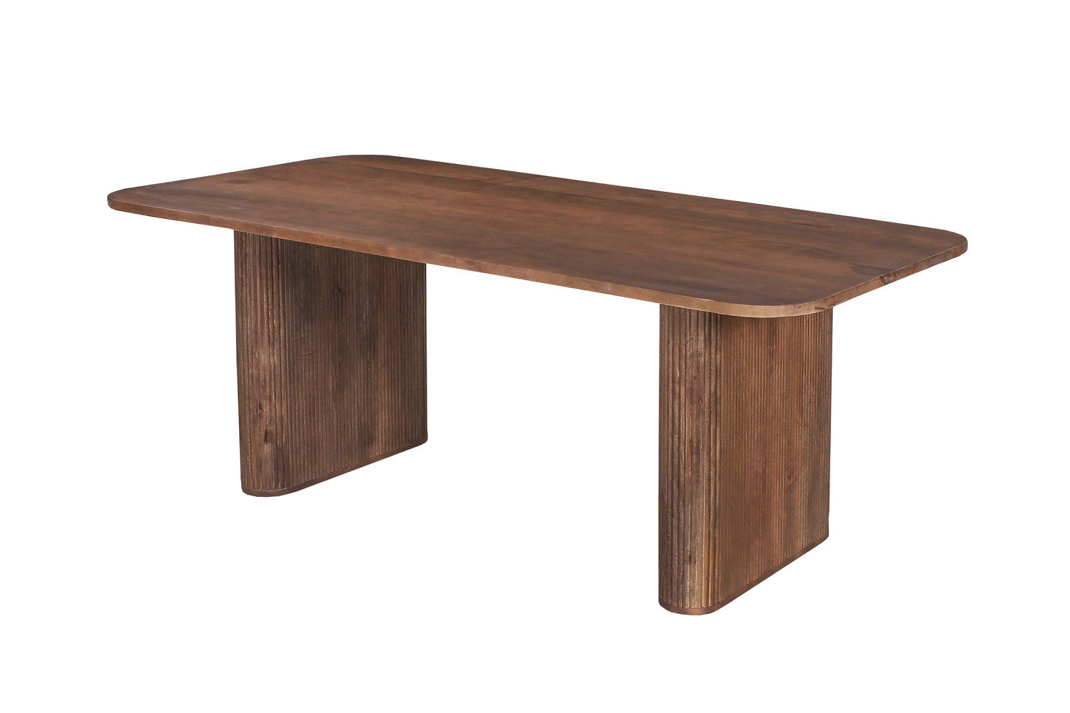 Tafel 'Jean' 200 cm Deens Ovaal Mango hout Lichtbruin