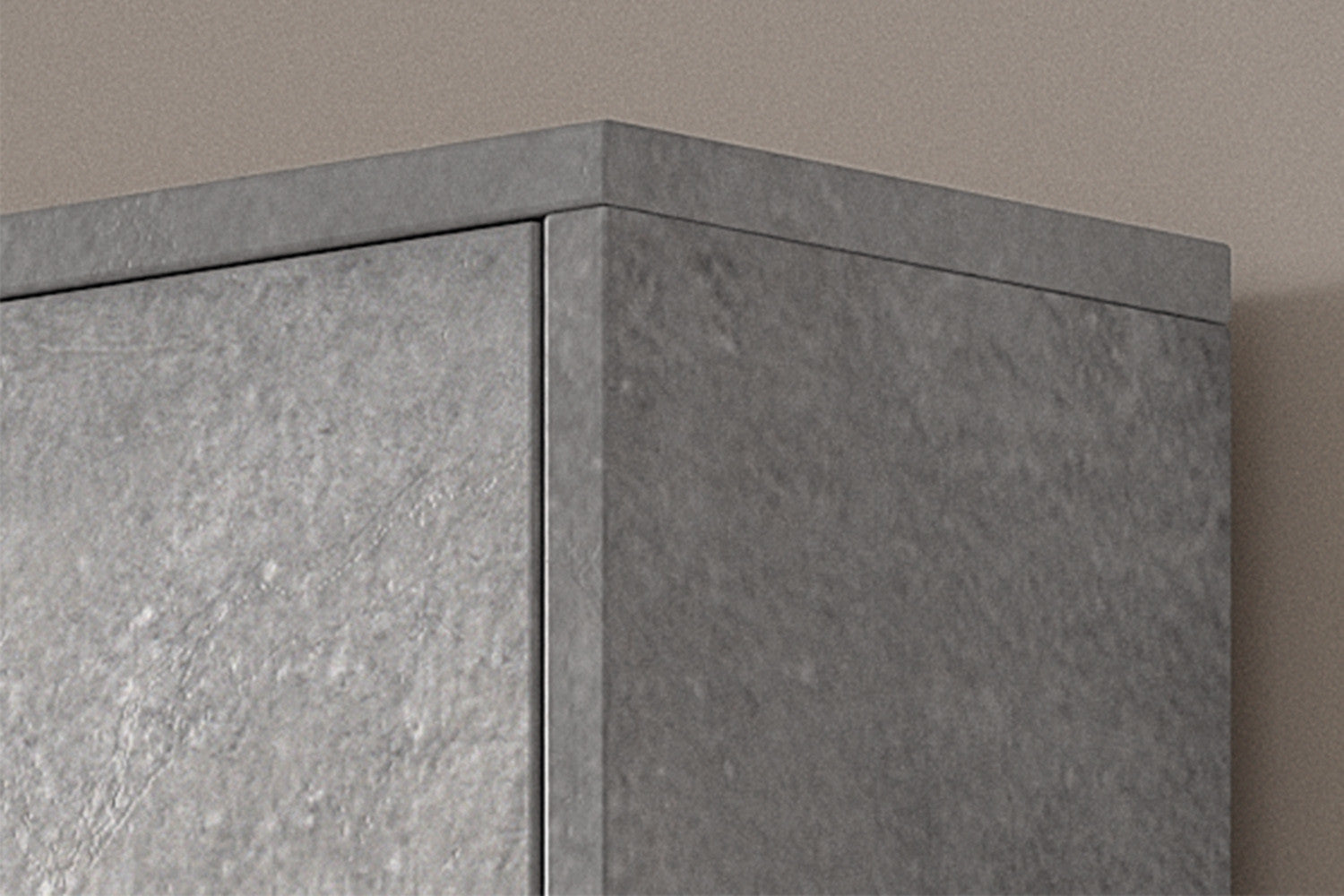 Schoenenkast 'Carini' 4 laden Beton