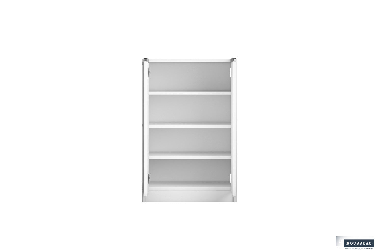 Schoenenkast 'Lilly' 2 deuren Wit