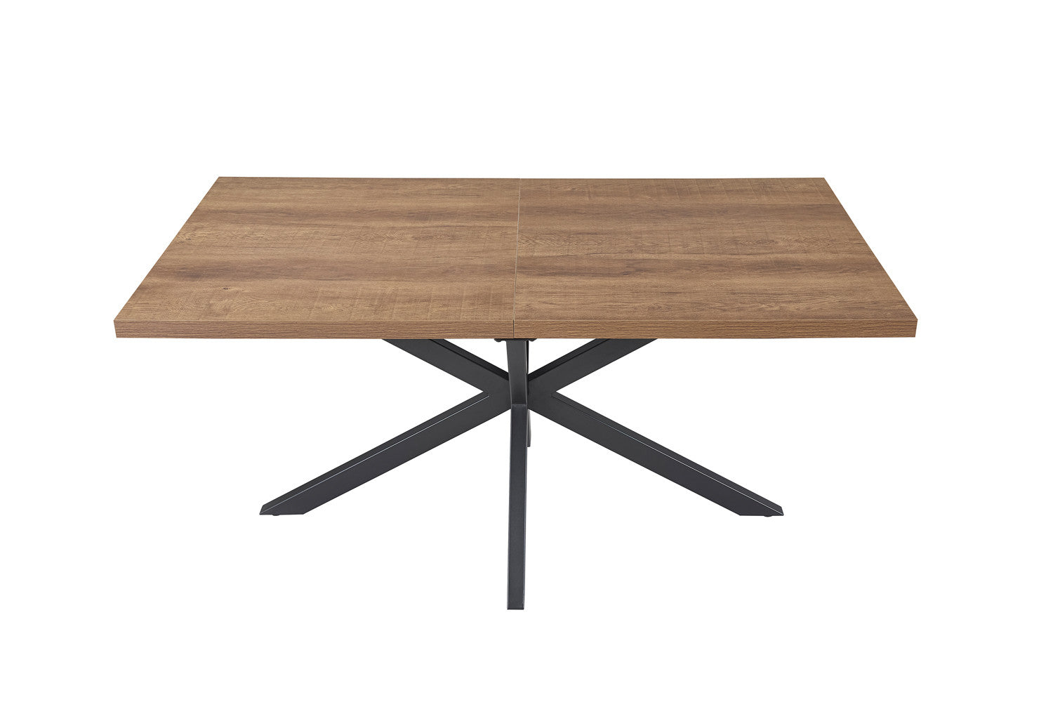 Uitschuifbare tafel 'Kos' 160-200 cm Donkerbruin