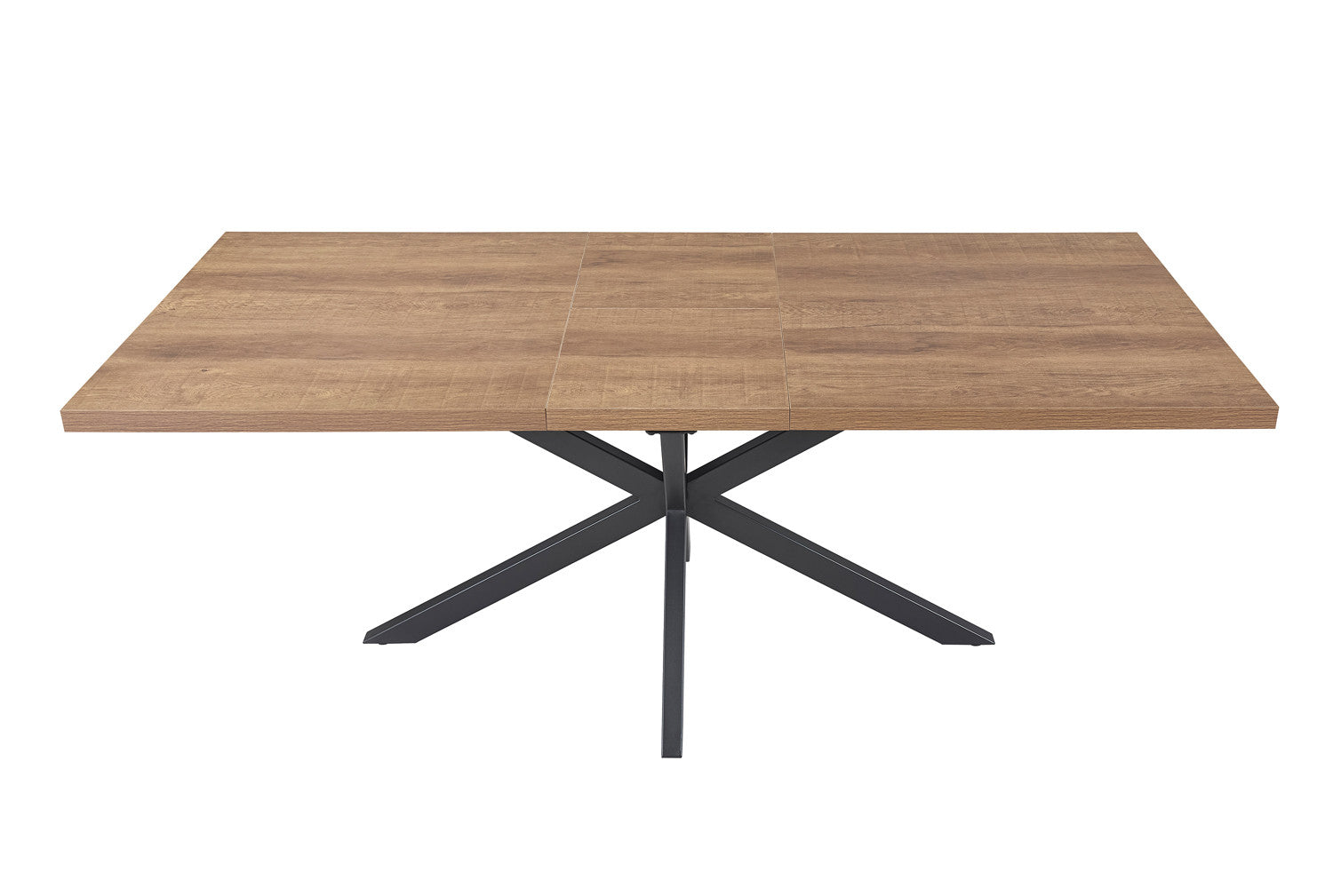 Uitschuifbare tafel 'Kos' 160-200 cm Donkerbruin