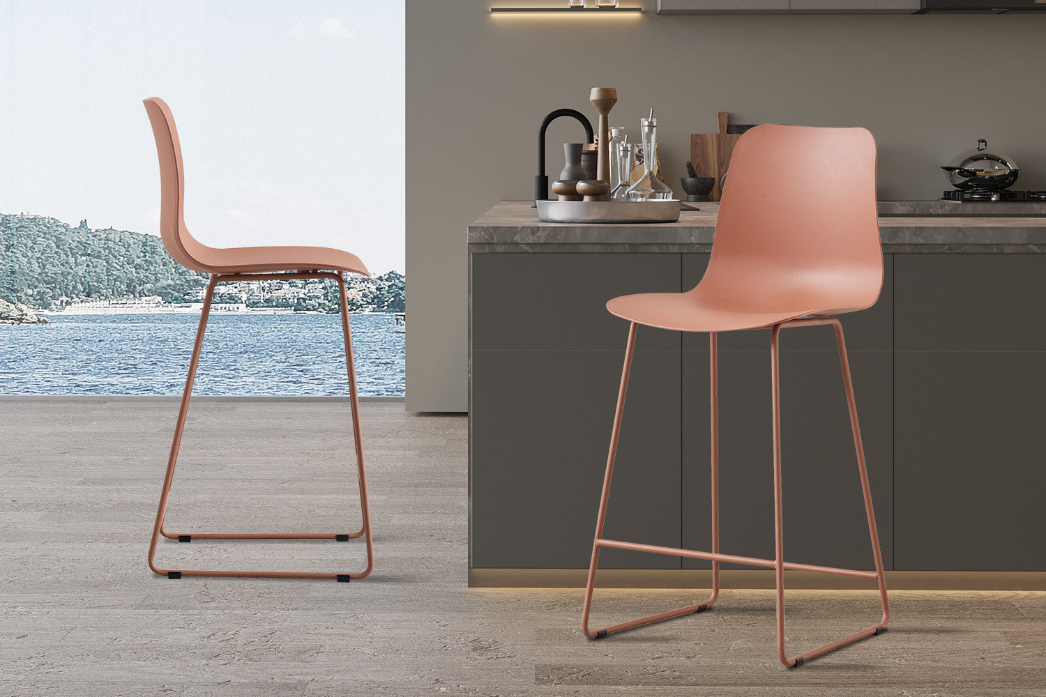 Baliestoel 'Marie' PP Terracotta