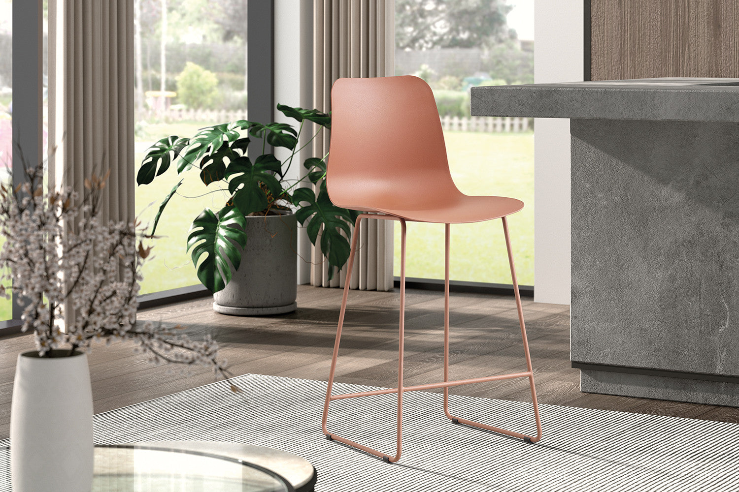 Baliestoel 'Marie' PP Terracotta