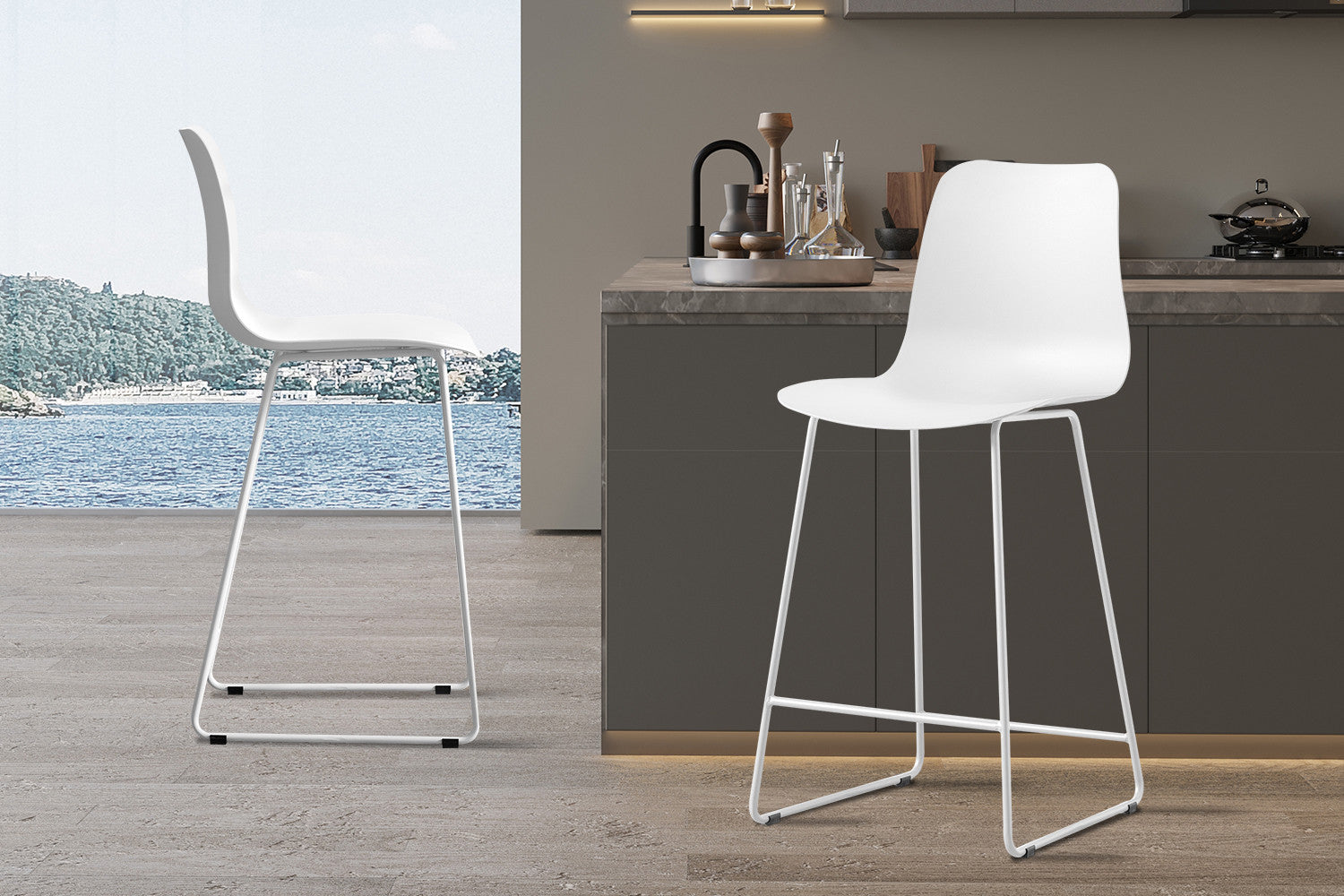 Baliestoel 'Marie' PP Wit