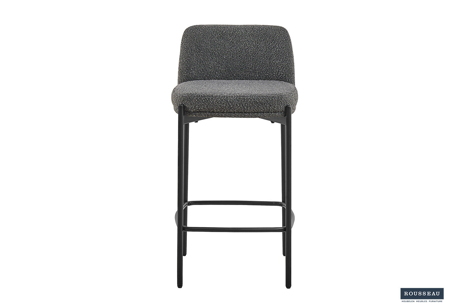 Counterstoel 'Ella' Stof Grijs