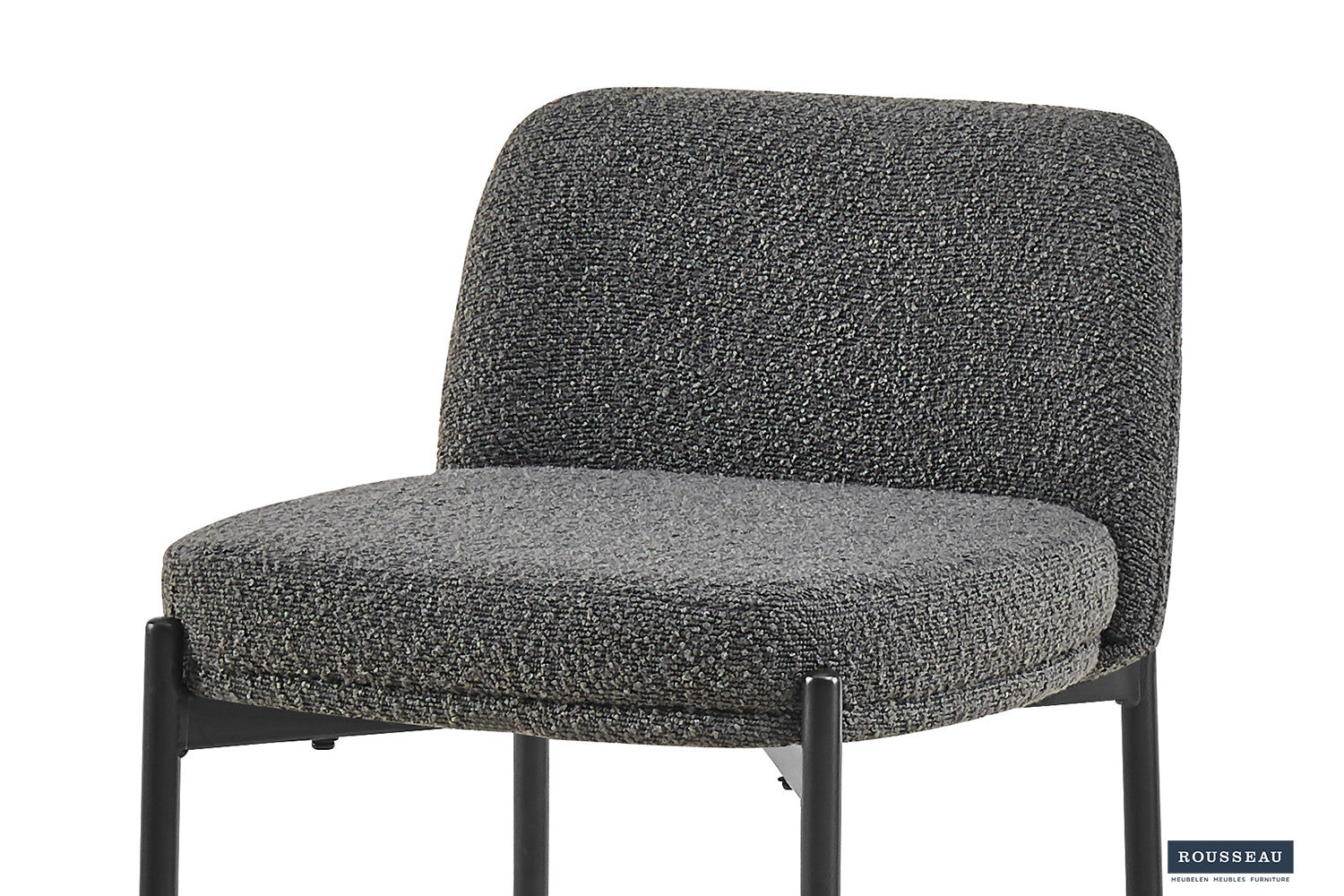 Counterstoel 'Ella' Stof Grijs