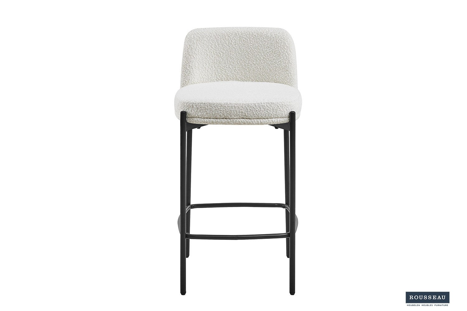 Counterstoel 'Ella' Stof Wit