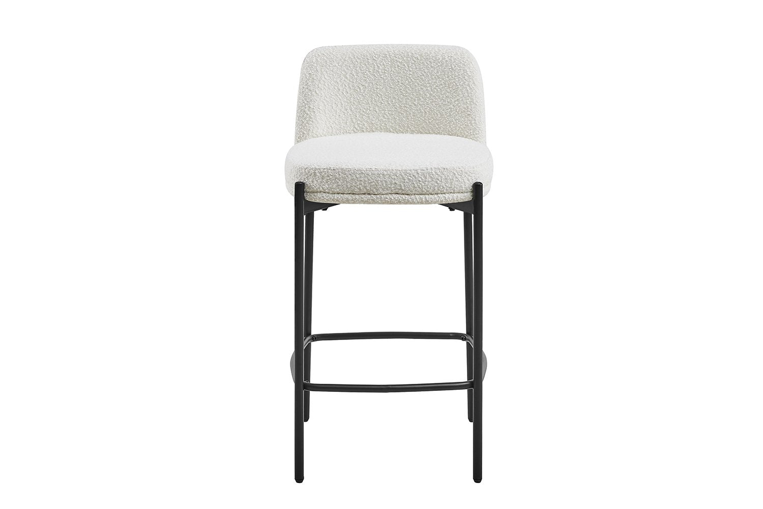 Counterstoel 'Ella' Stof Wit