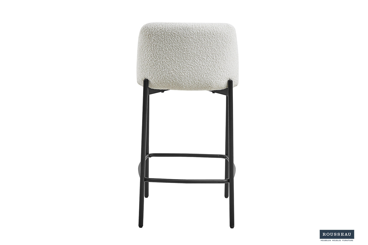 Counterstoel 'Ella' Stof Wit