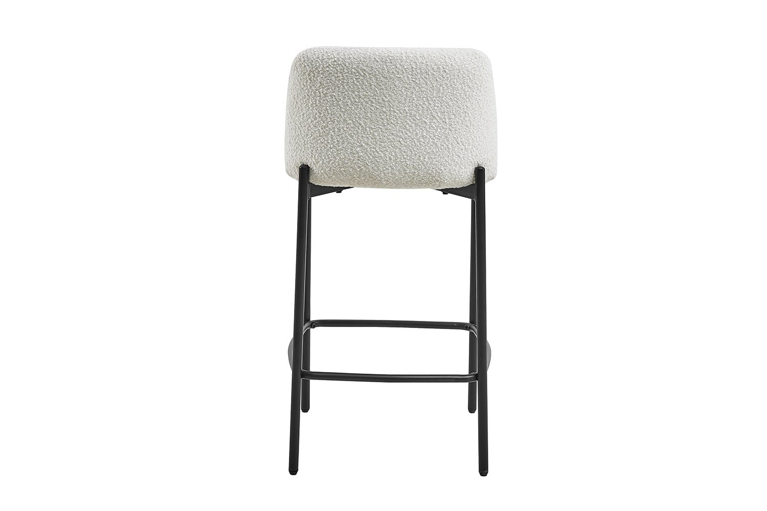 Counterstoel 'Ella' Stof Wit