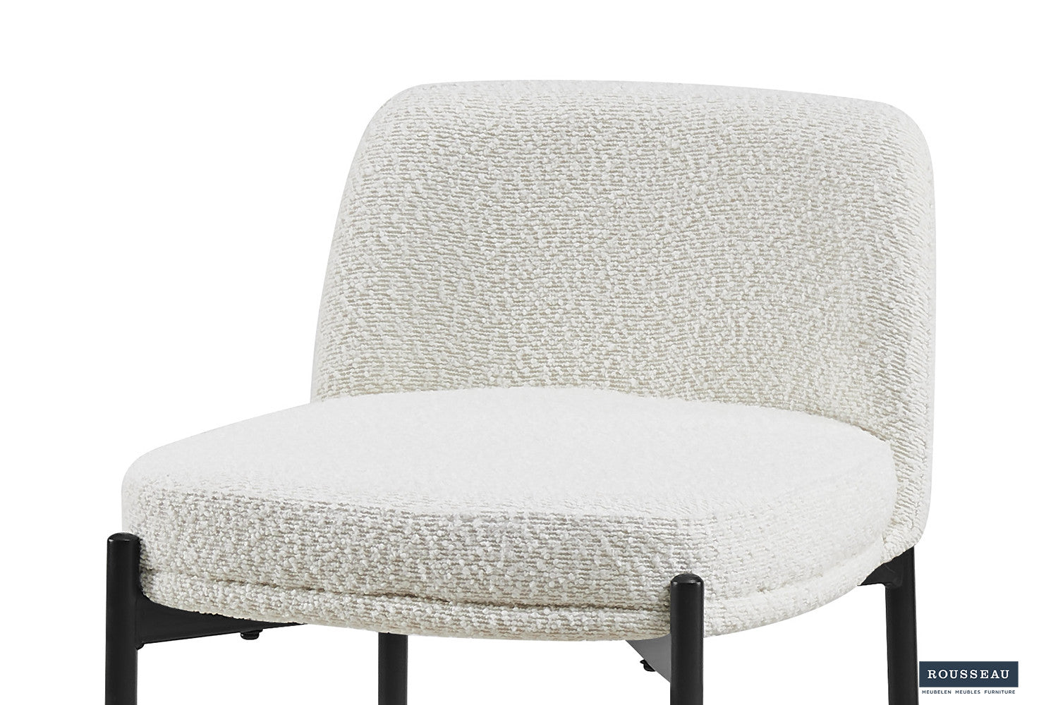 Counterstoel 'Ella' Stof Wit