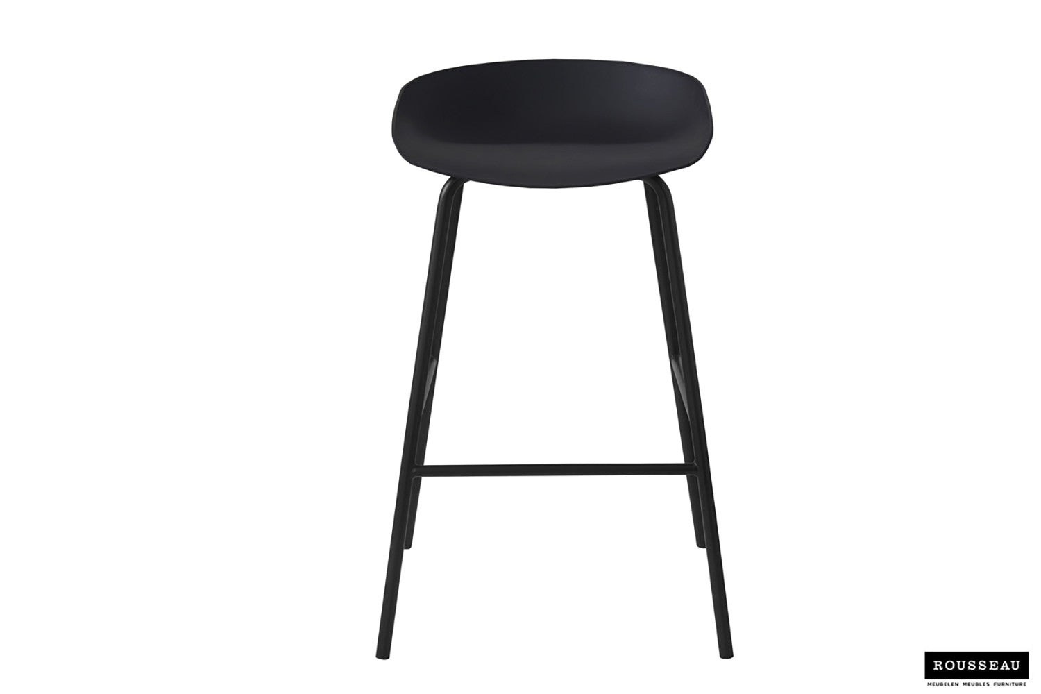 Counterstoel 'Anna' PP Zwart