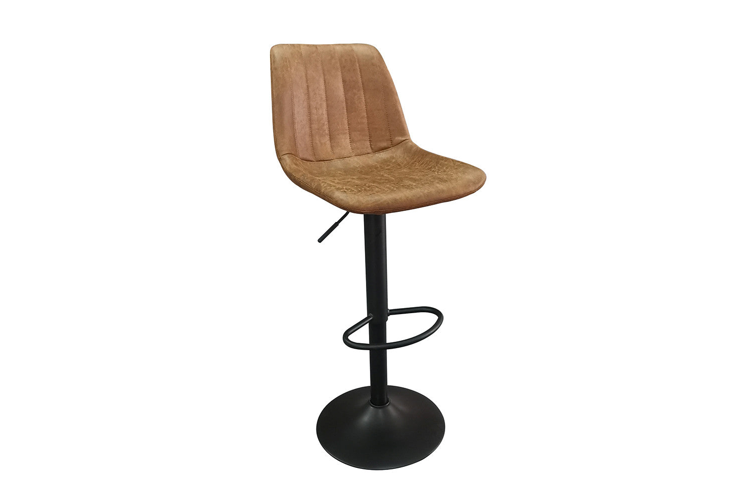Barstoel 'Barcelona' PU Ote Topper 02 Cognac