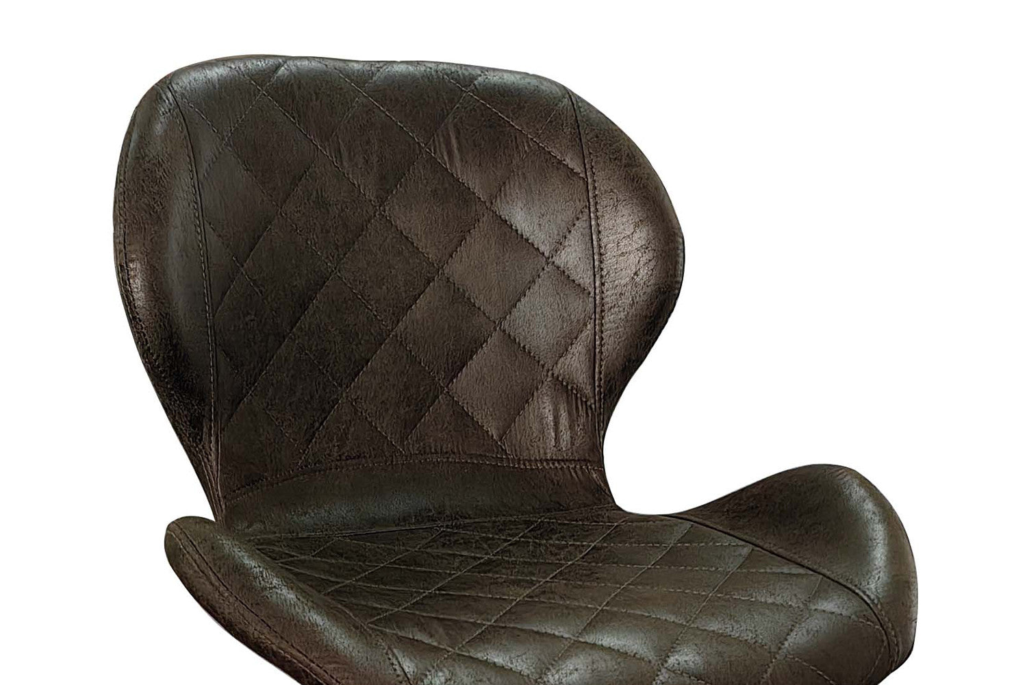 Barstoel 'Malaga' PU Ote Topper 05 Donkerbruin