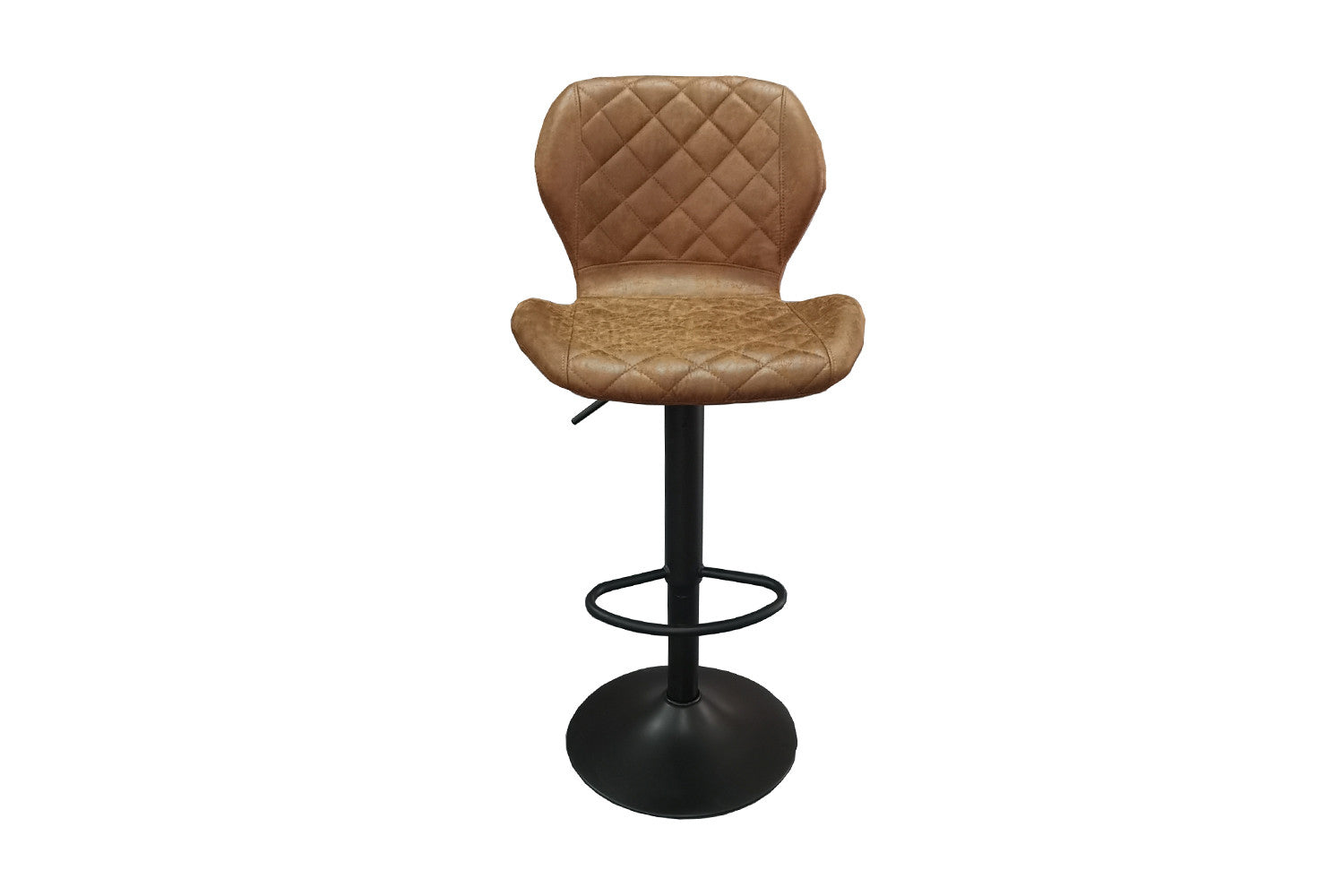Barstoel 'Malaga' PU Ote Topper 02 Cognac