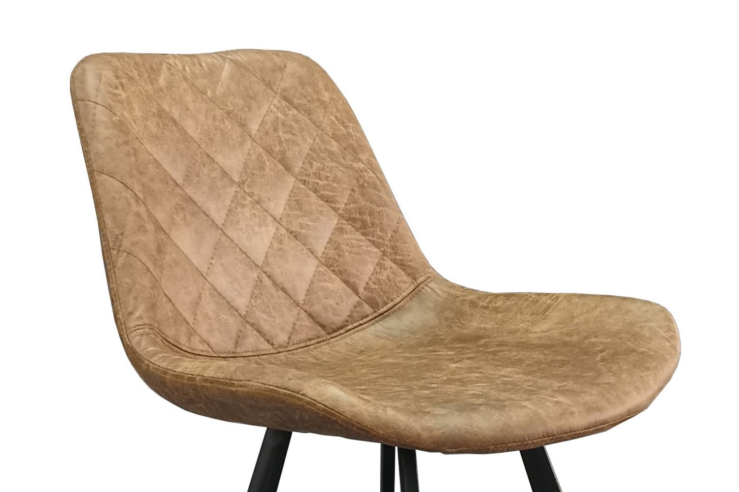 Barstoel 'Palmas' PU Ote Topper 02 Cognac