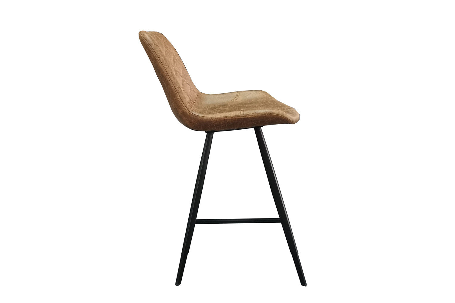 Baliestoel 'Alicante' PU Ote Topper 02 Cognac