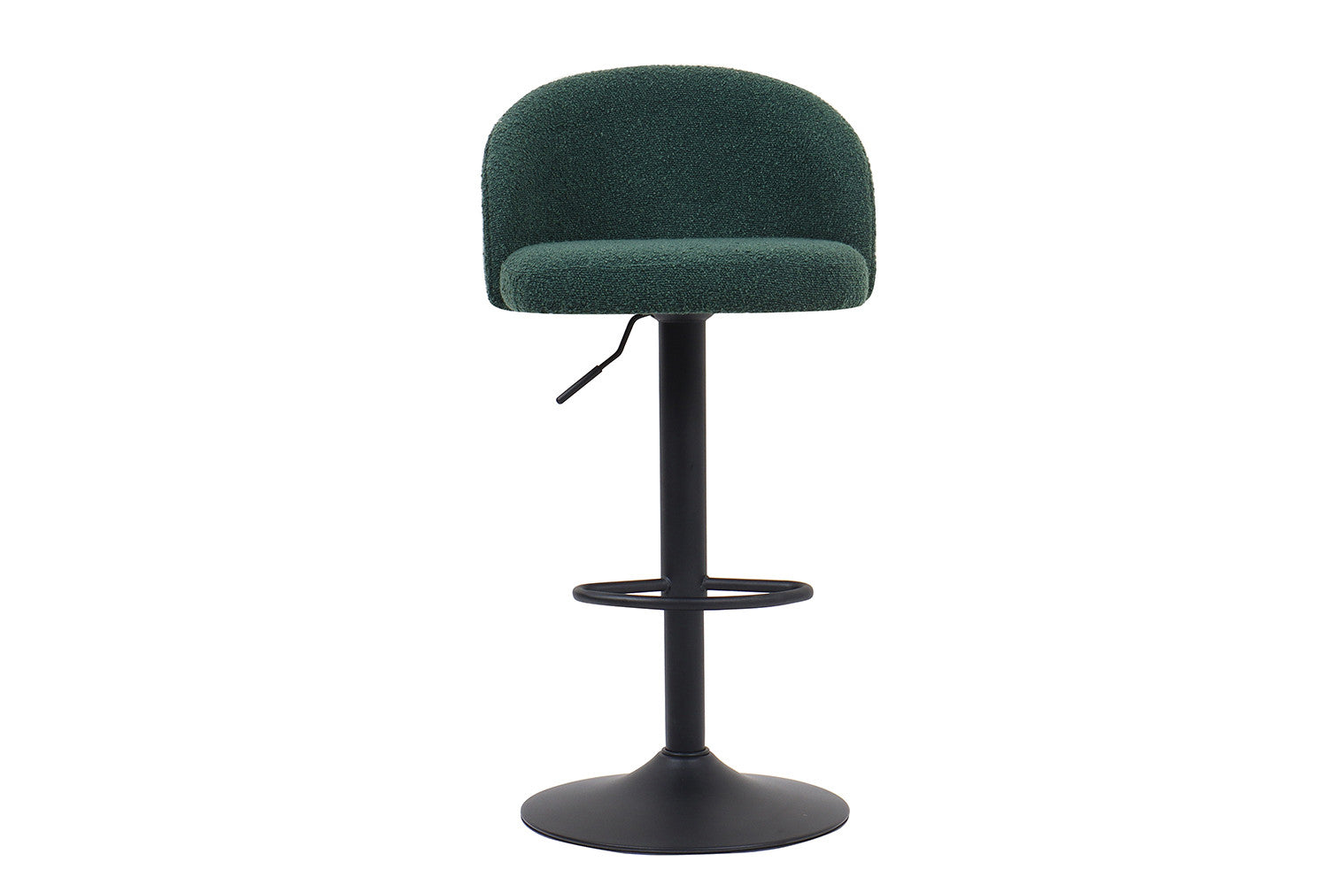 Barstoel 'Arda' Bouclé Groen