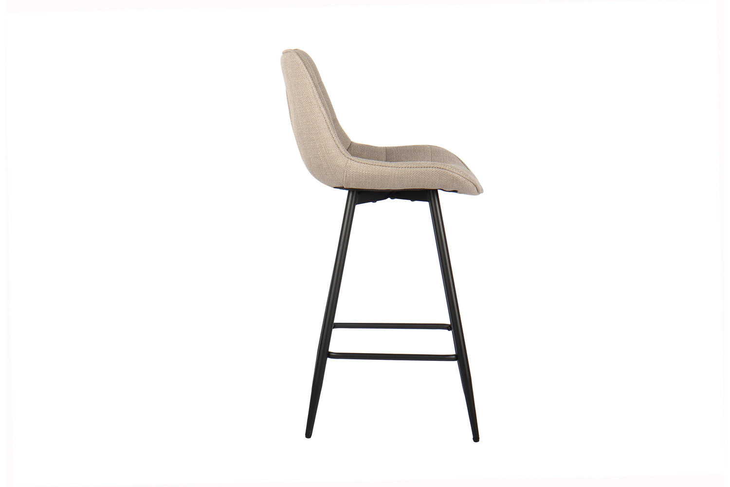 Counterstoel 'Ariba' Stof Ote Montego 178 Beige/Lichtgrijs