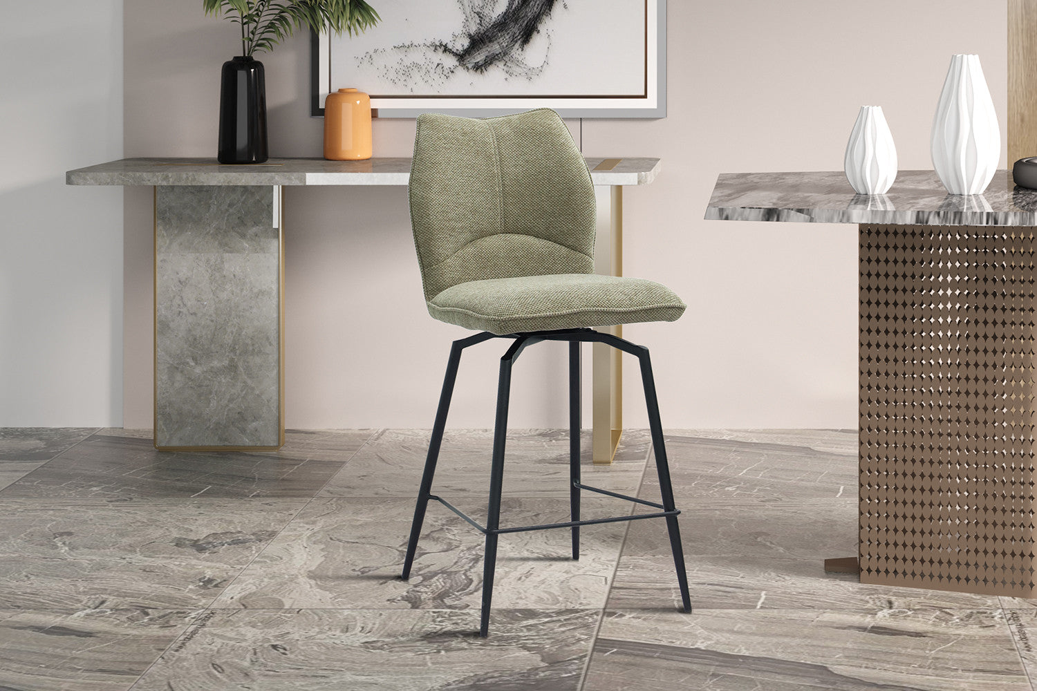 Baliestoel 'Lara' Stof Ote Sea 173 Draaibaar Zand