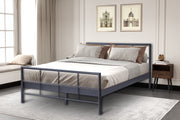 Bed 'Davy 160x200 Metaal Donkergrijs