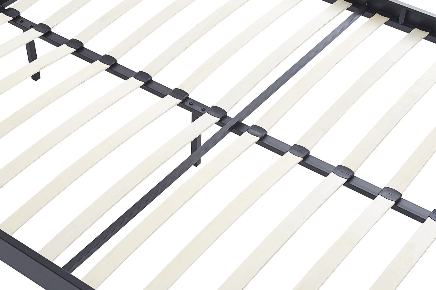 Bed 'Davy 160x200 Metaal Donkergrijs