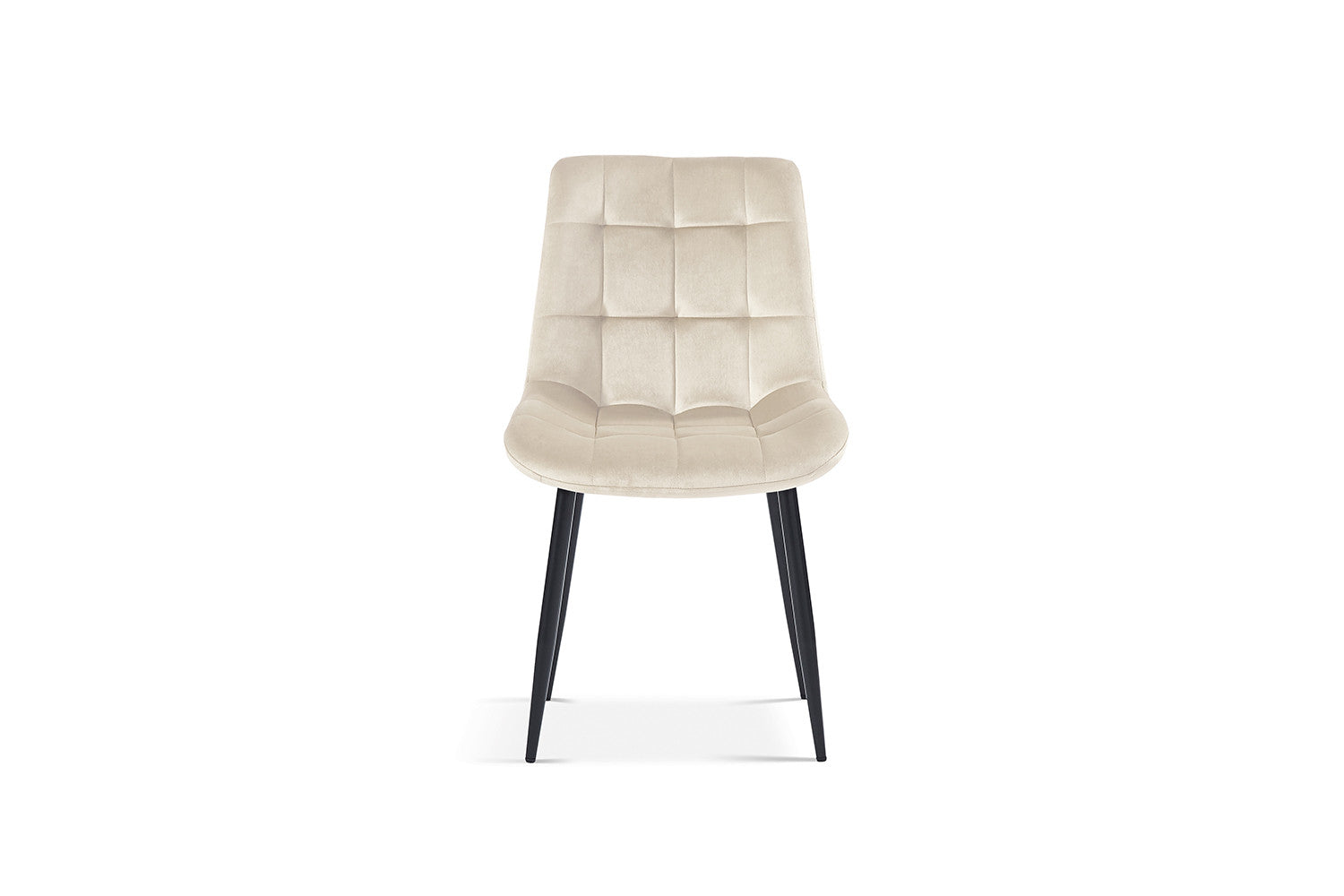 Stoel 'Juta' Fluweel Beige