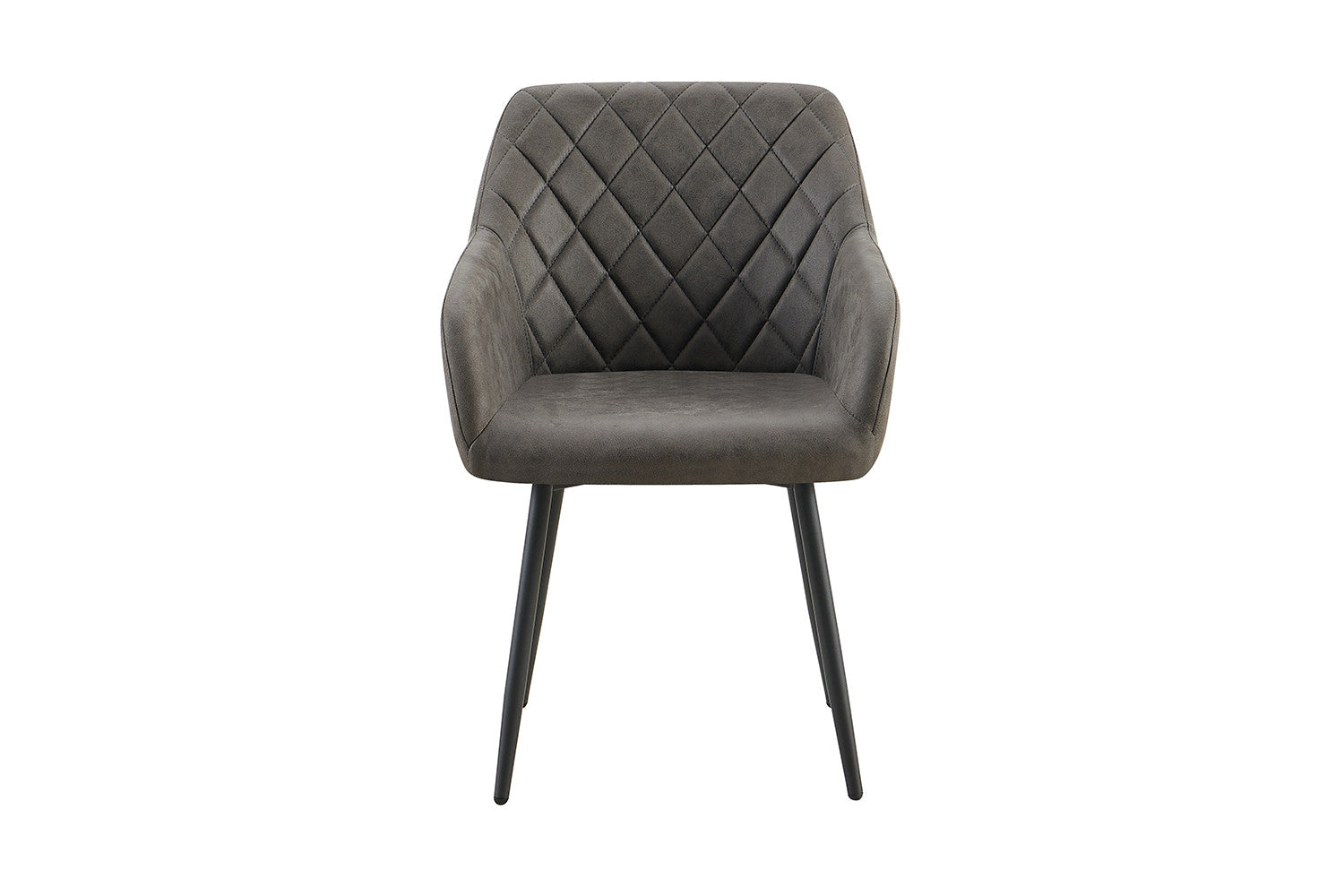 Stoel 'Peron' Microvezel PU Grijs