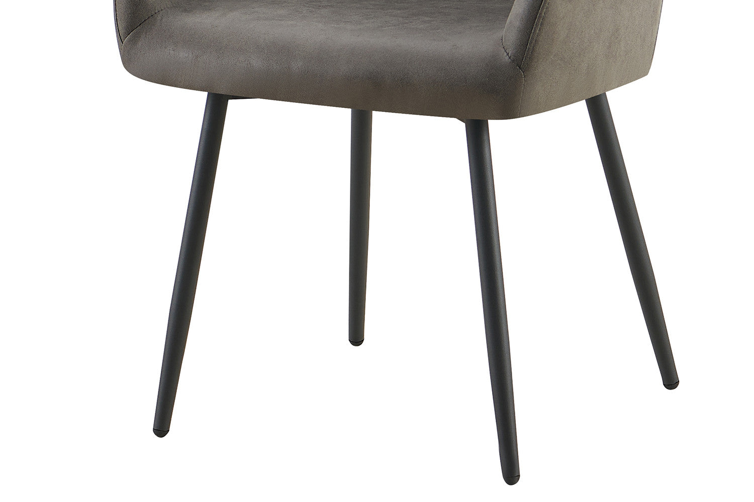 Stoel 'Peron' Microvezel PU Grijs