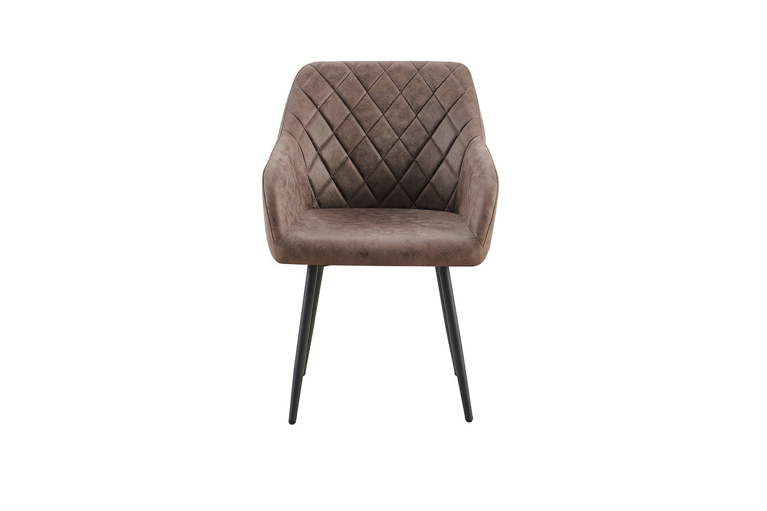 Stoel 'Peron' Microvezel PU Bruin