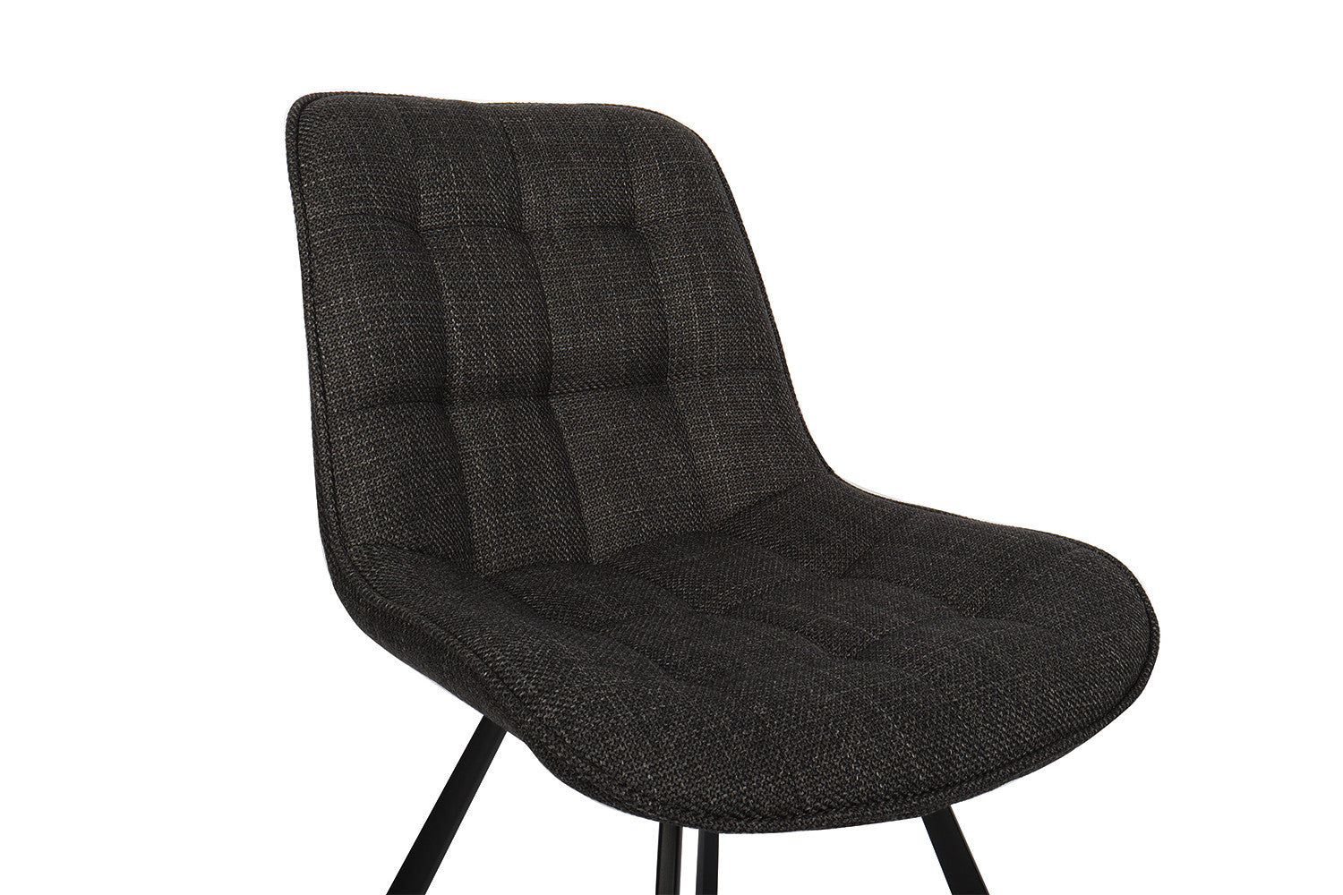 Stoel 'Ariba' Stof Ote Montego 460 Donkergrijs