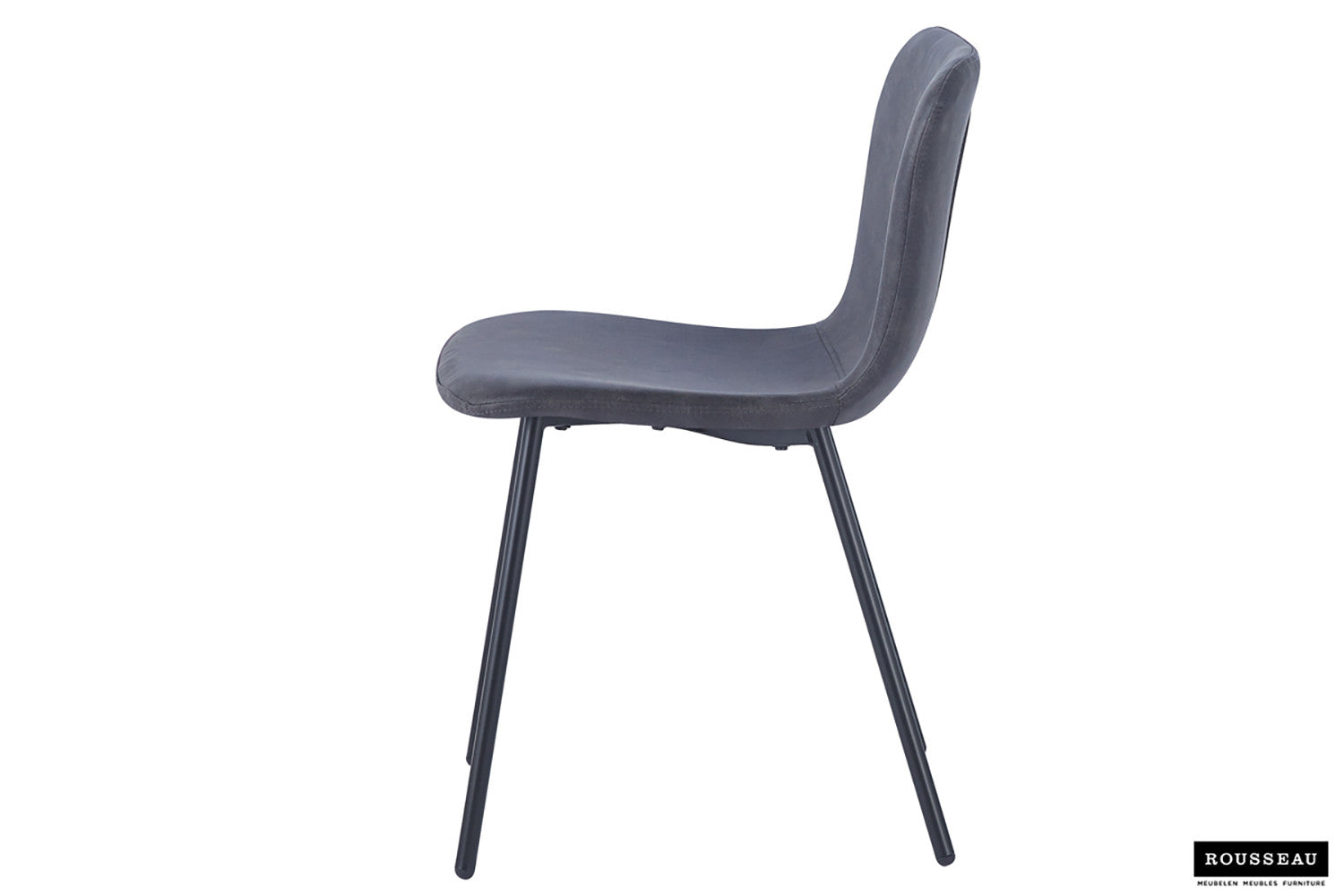 Stoel 'Susan' PU Donkergrijs