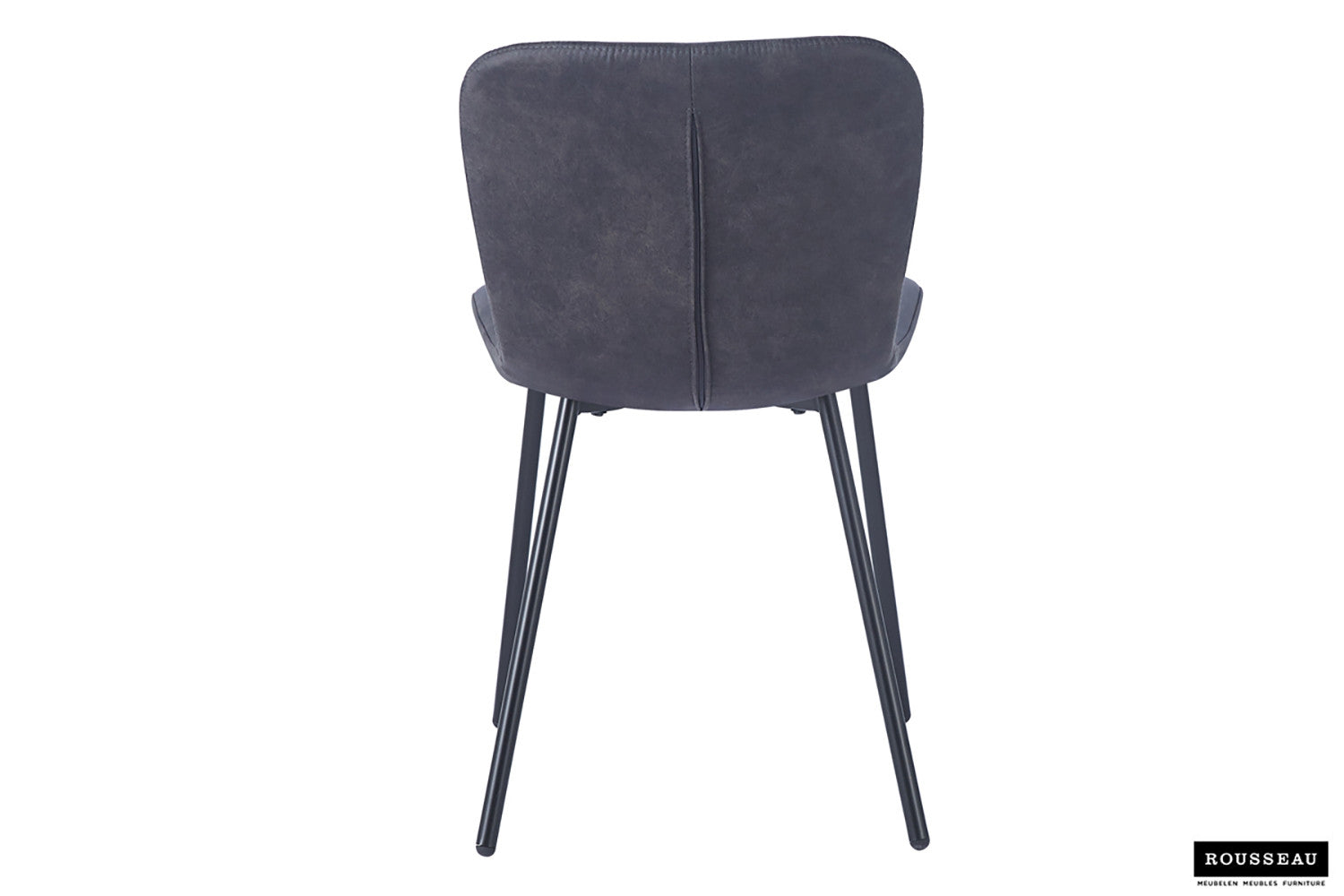 Stoel 'Susan' PU Donkergrijs