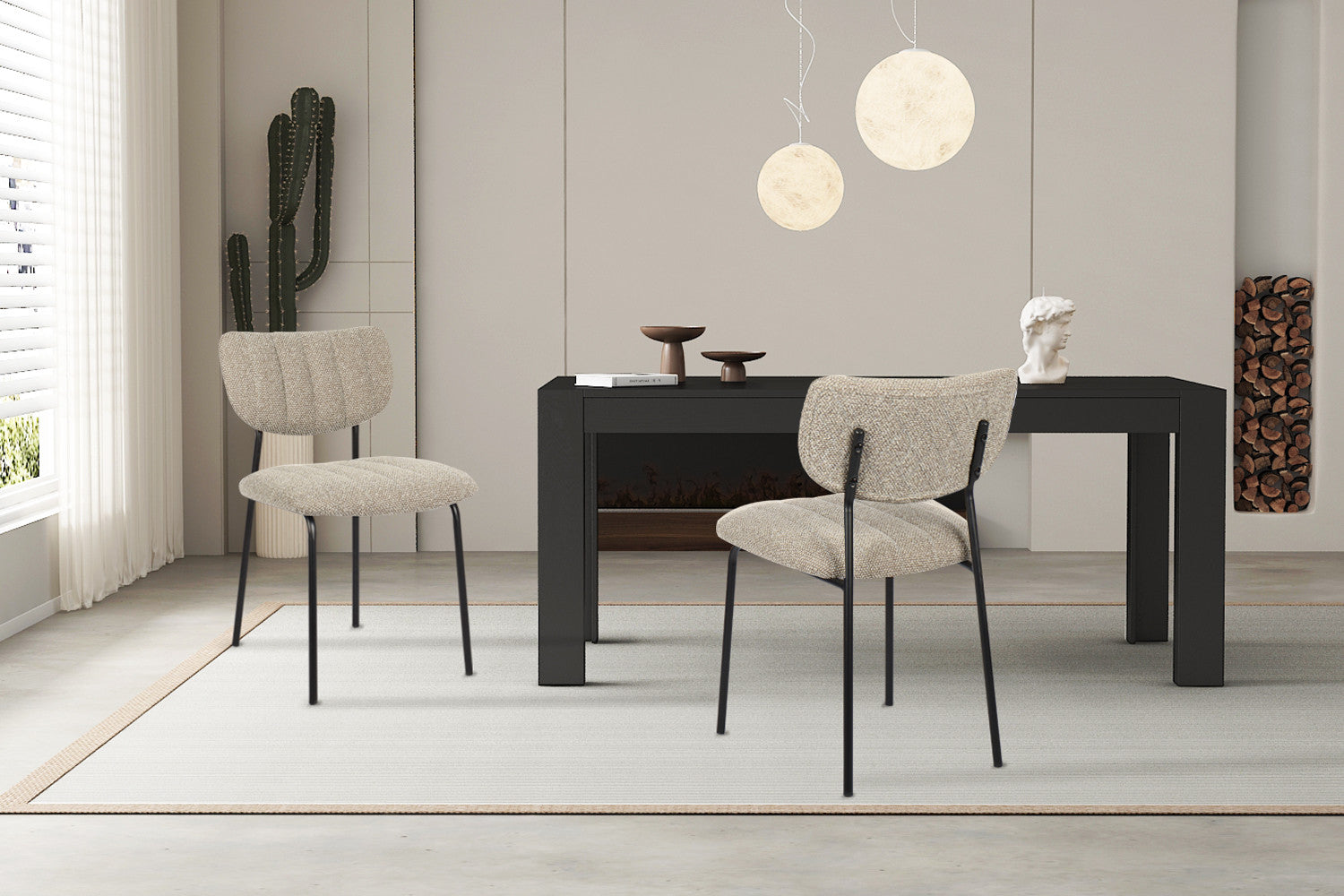 Stoel 'Antura' Stof Ote Lisa 170 Bruin