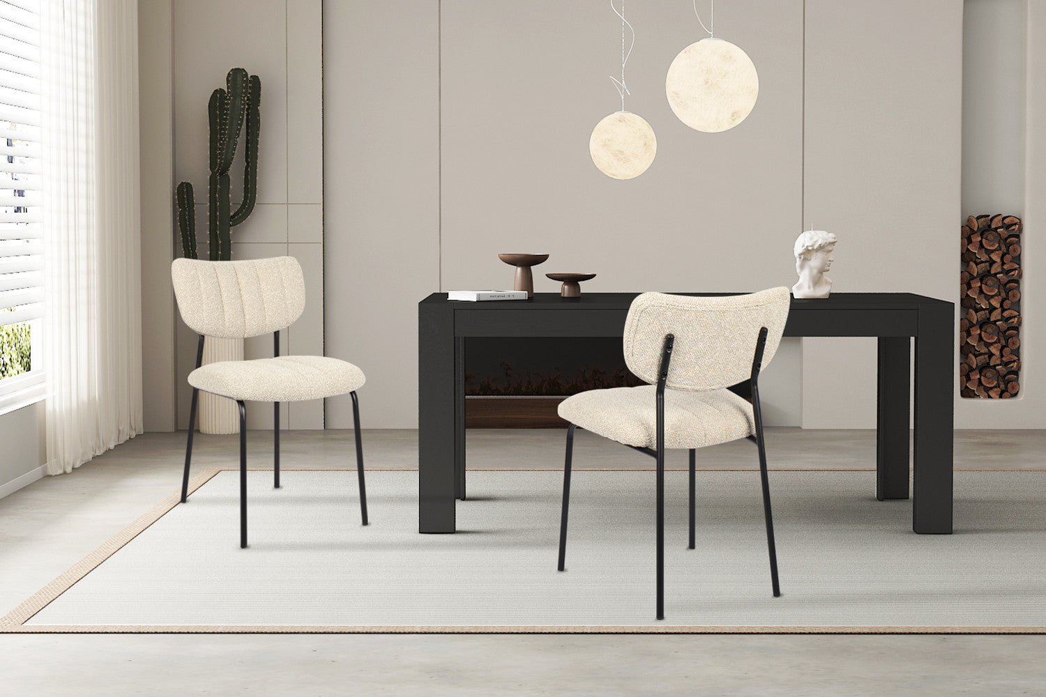 Stoel 'Antura' Stof Ote Lisa 110 Beige