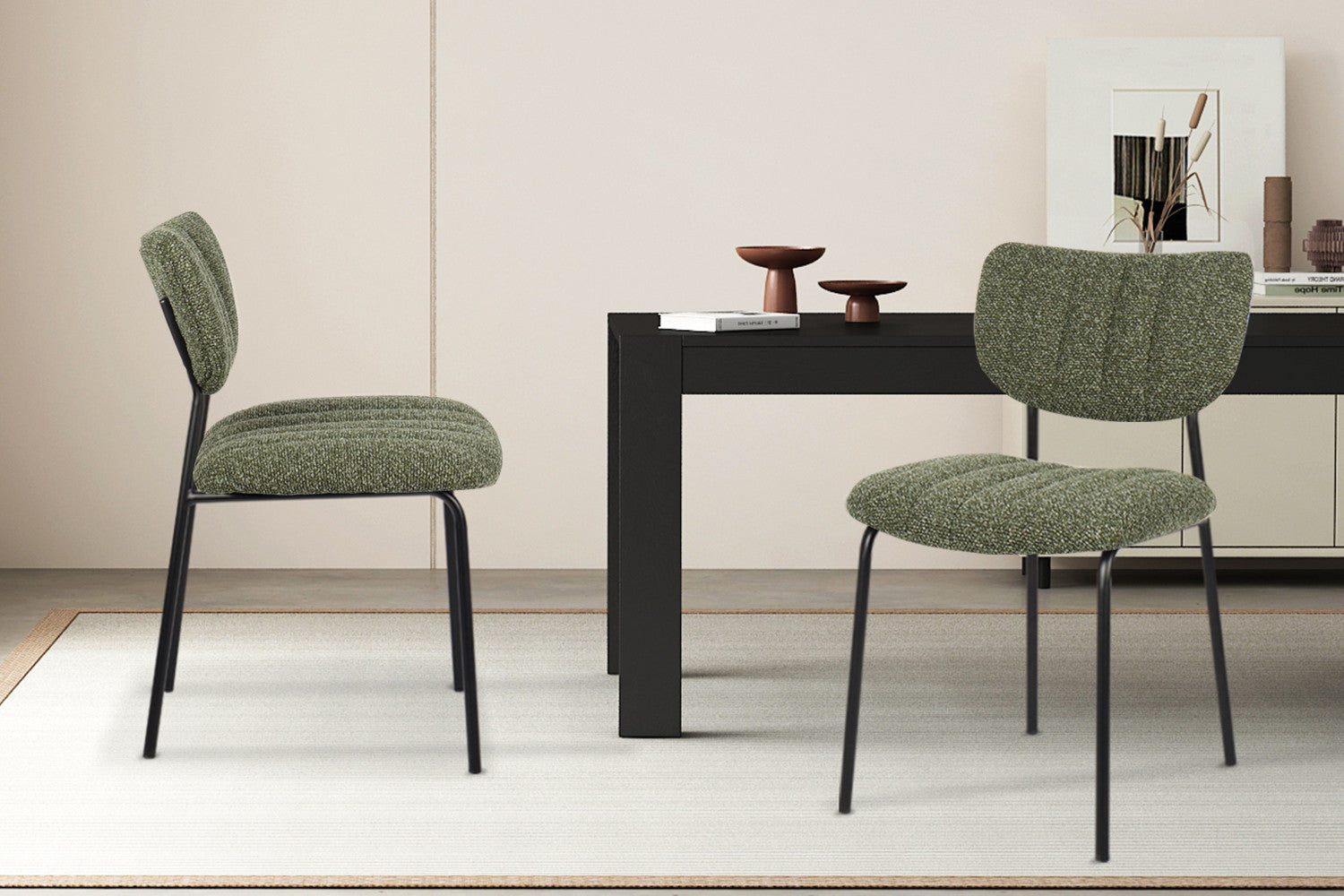 Stoel 'Antura' Stof Ote Lisa 356 Groen