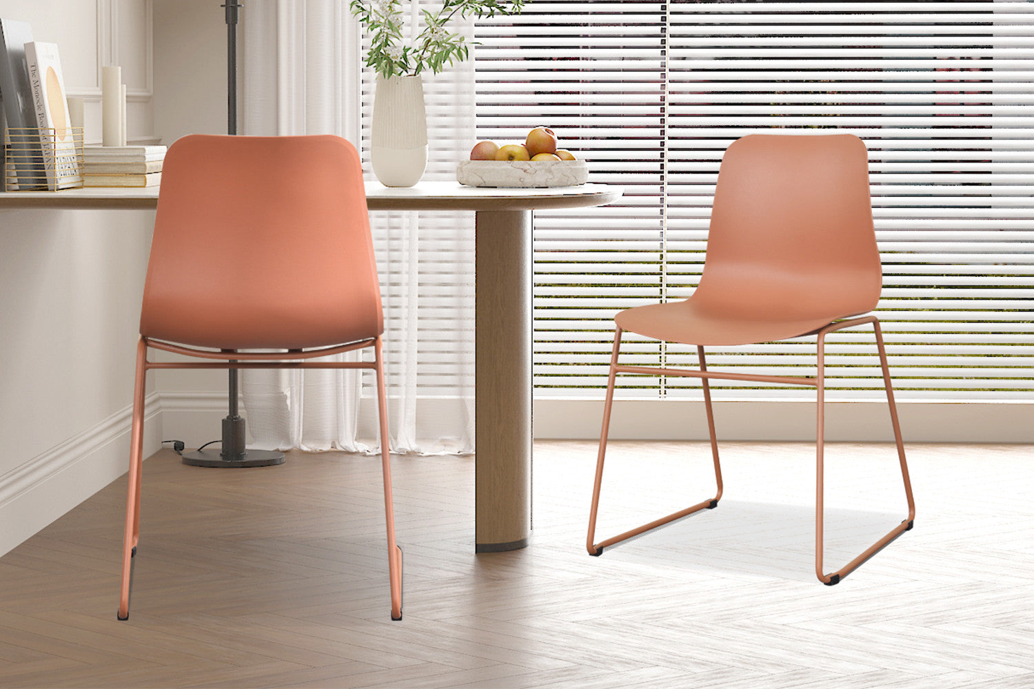 Stoel 'Marie' PP Terracotta