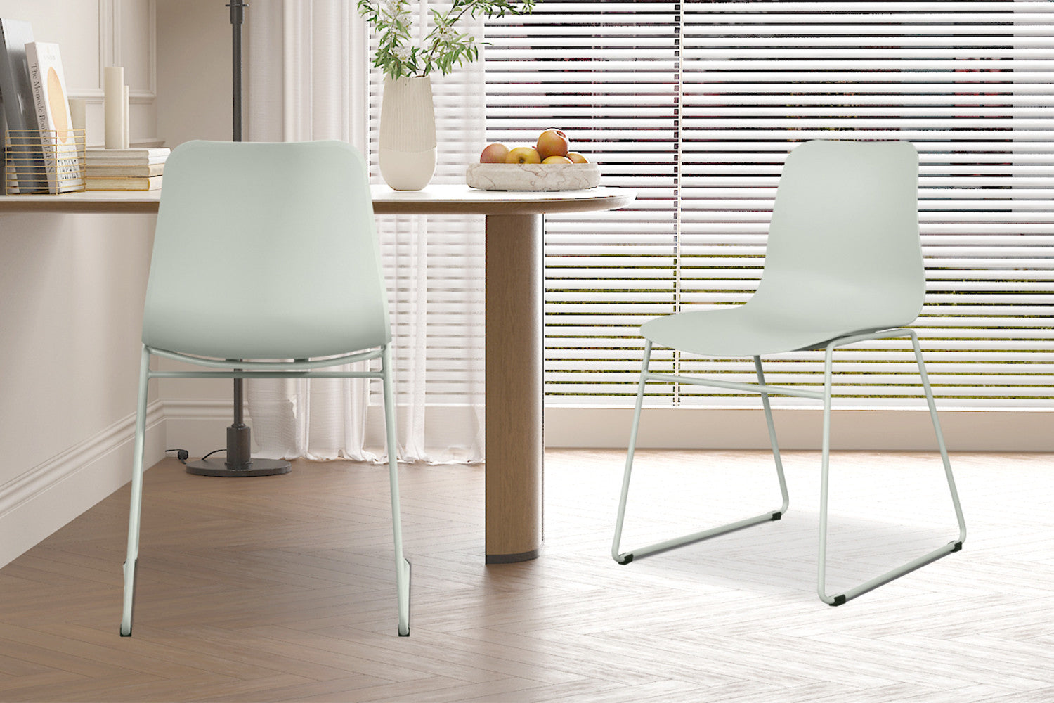 Stoel 'Marie' PP Grijs-Groen