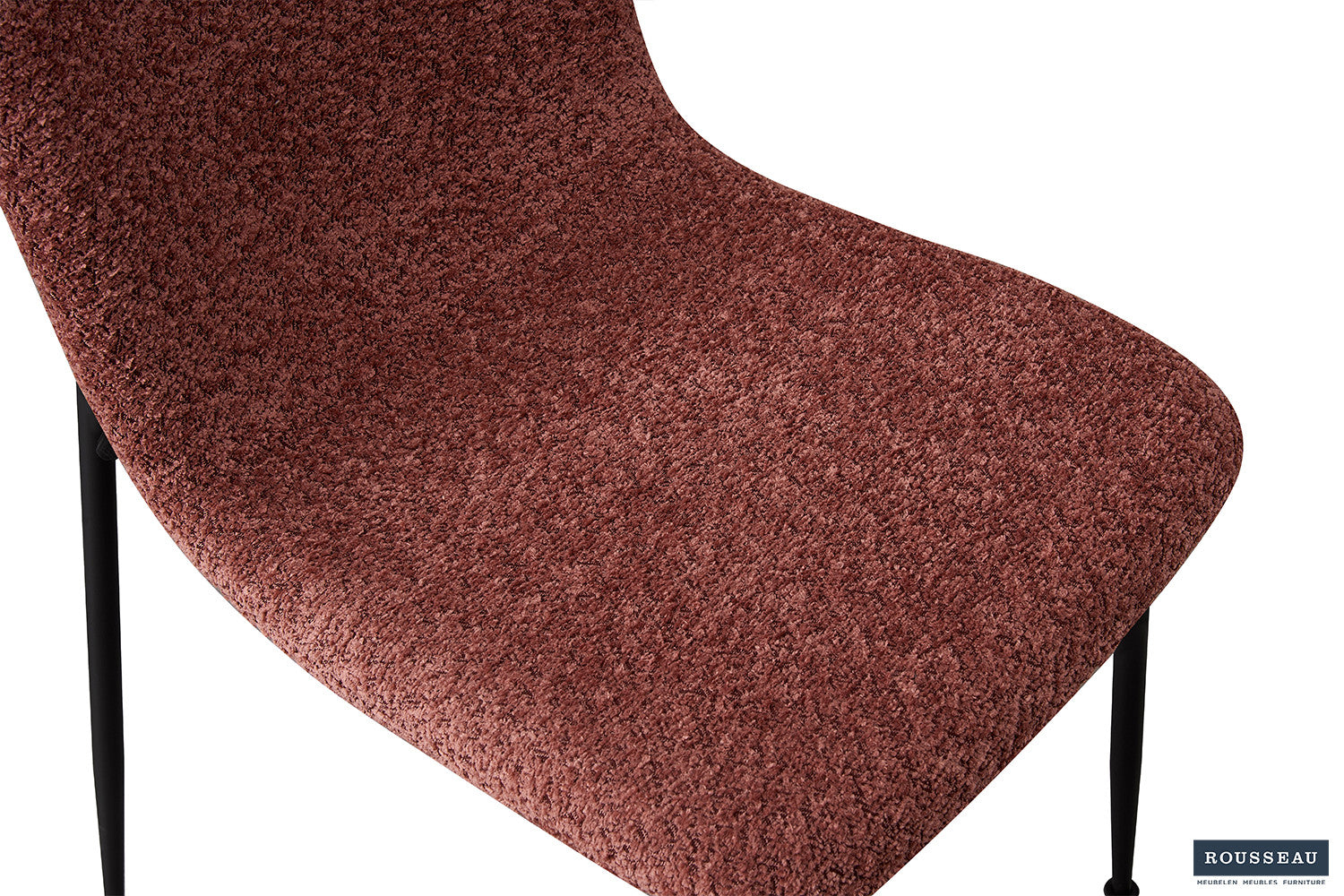 Stoel 'Alice' Bouclé Roze