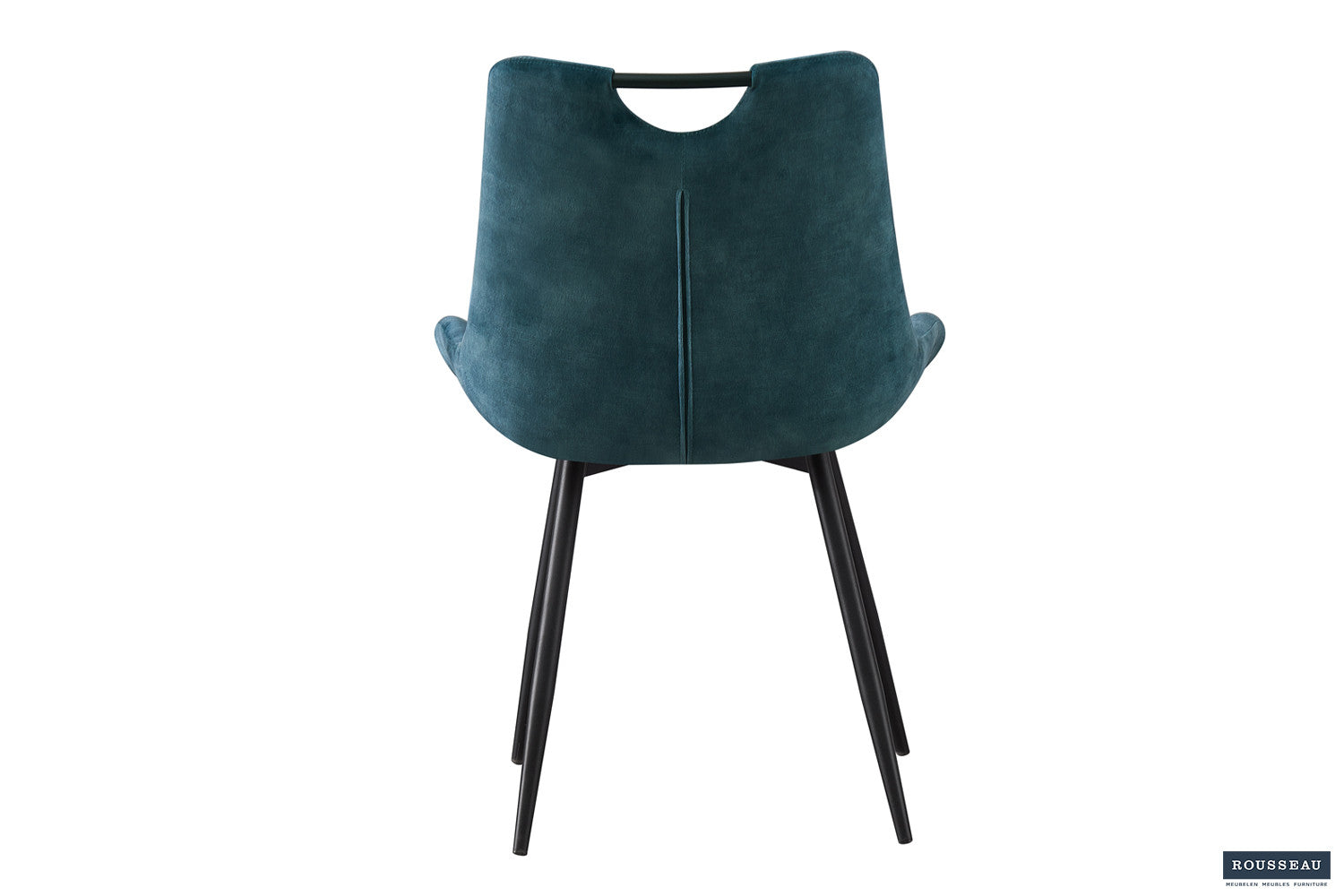 Stoel 'Nina' Fluweel Petrol