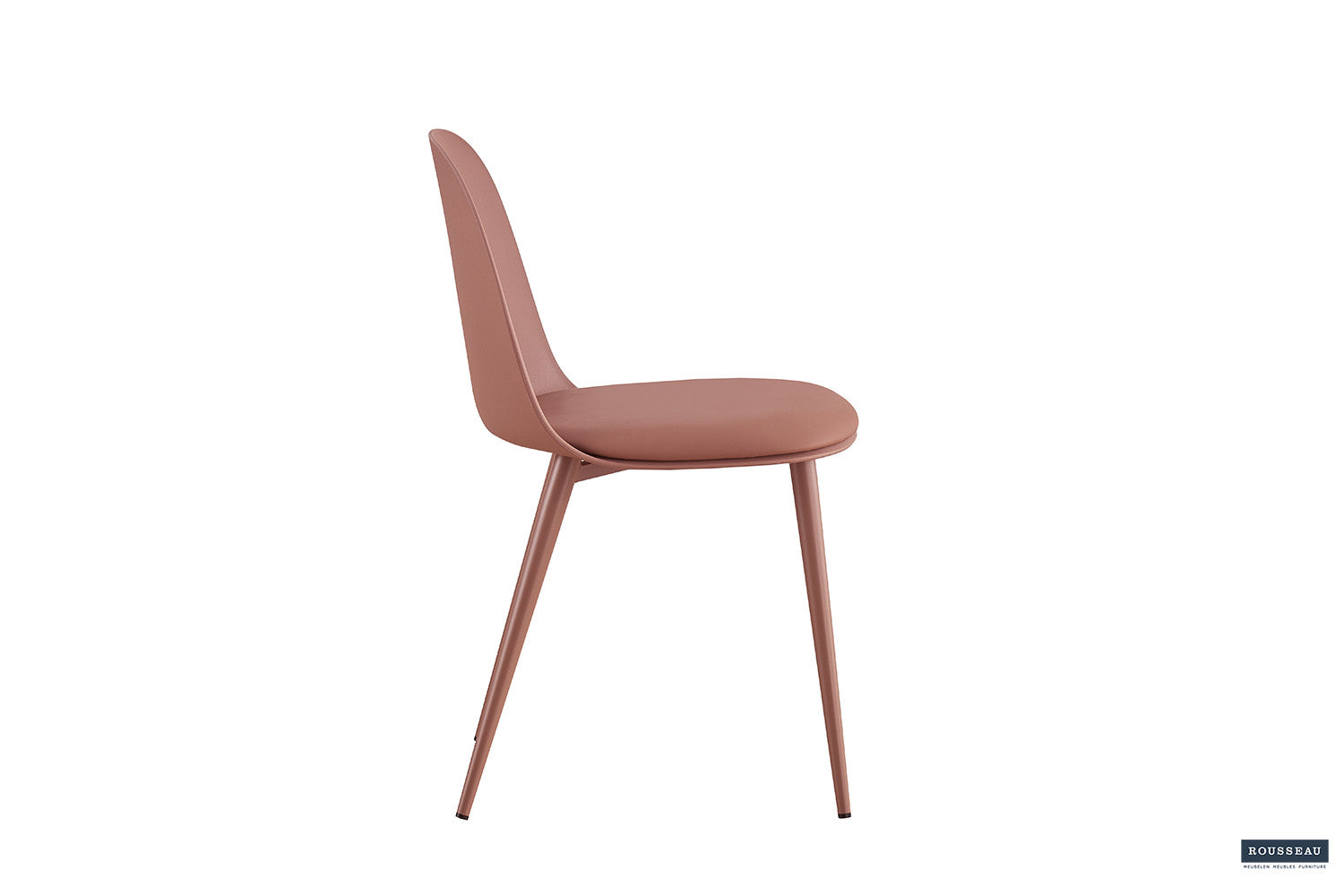 Stoel 'Jasmin' Zitting PP kussen PU Terracotta