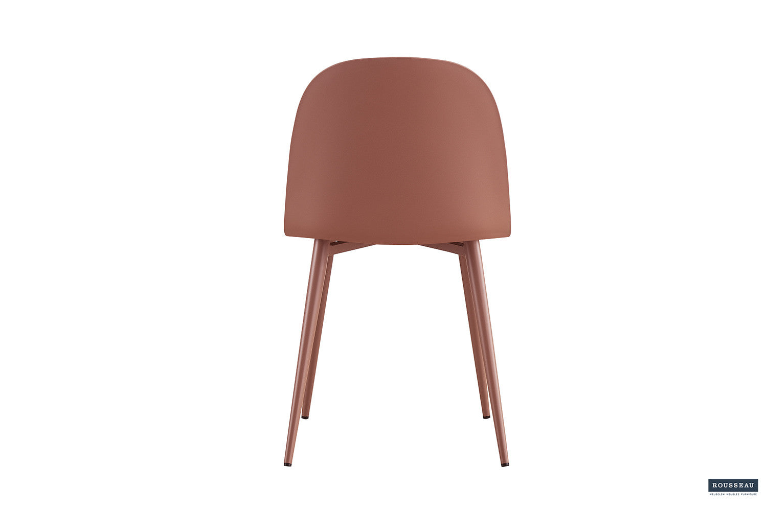 Stoel 'Jasmin' Zitting PP kussen PU Terracotta