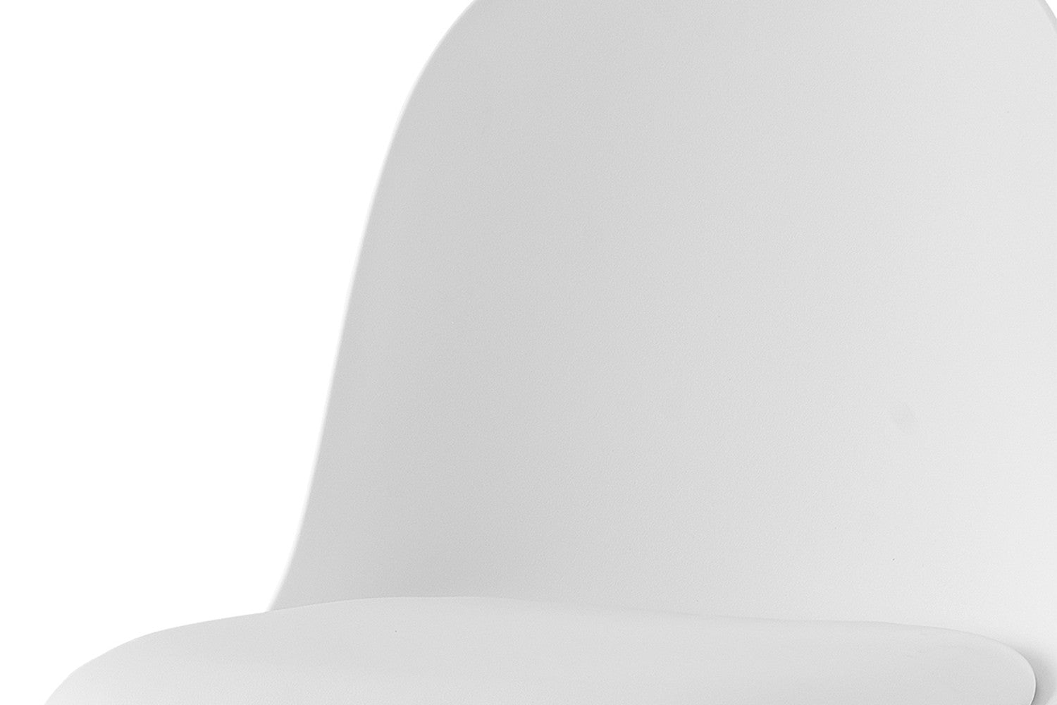 Stoel 'Jasmin' Zitting PP kussen PU Wit