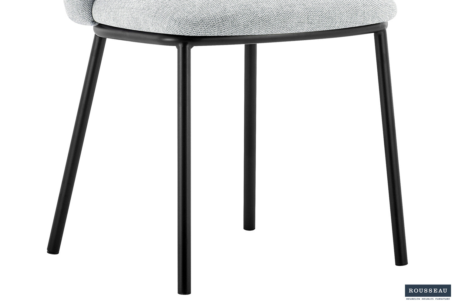 Stoel 'Arthur' Stof Ote Belfast 41 Lichtgrijs