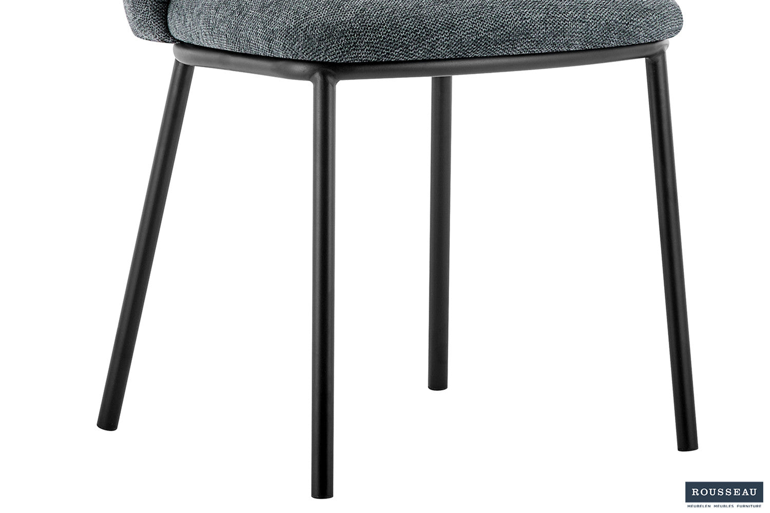 Stoel 'Arthur' Stof Ote Belfast 39 Donkergrijs