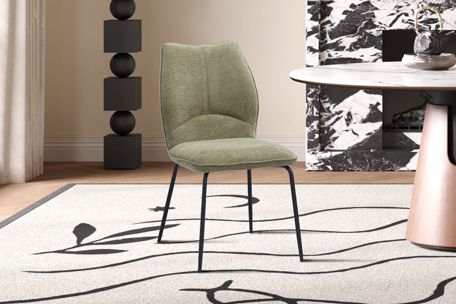 Stoel 'Lara' Stof Ote Zee 173 Zand